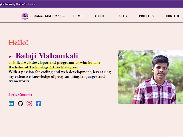 Portfolio Website