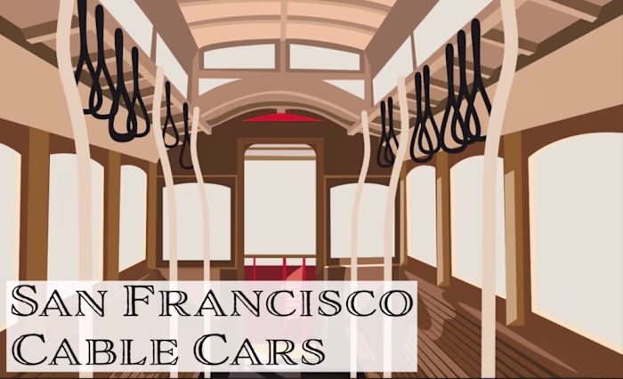 Mock-Up San Francisco Cable Car Ticket