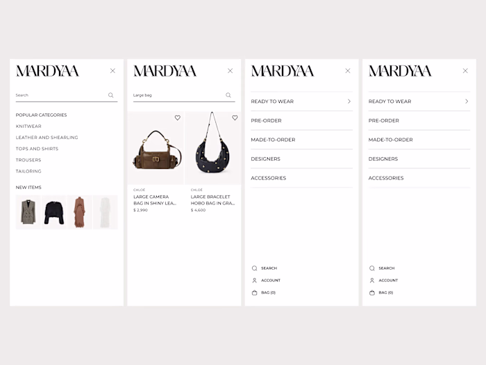 Shopify Modular Store UI