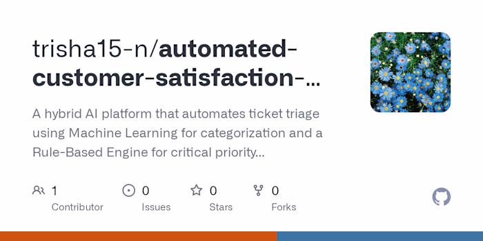 Development of AI-driven Customer Support Triage System