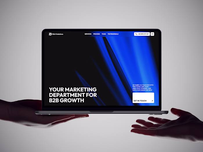 D&A Solutions Website Development