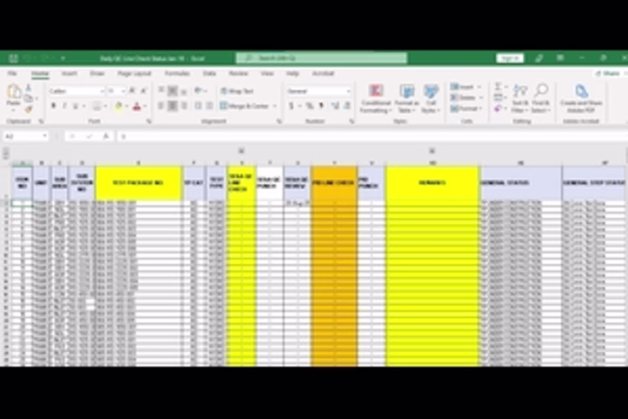 Accurate Excel data entry, formatting,
