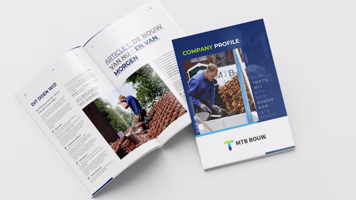 A professional company profile showcasing MTB Bouw’s craftsm...