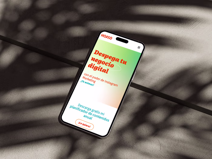Web development for Hono Marketing
