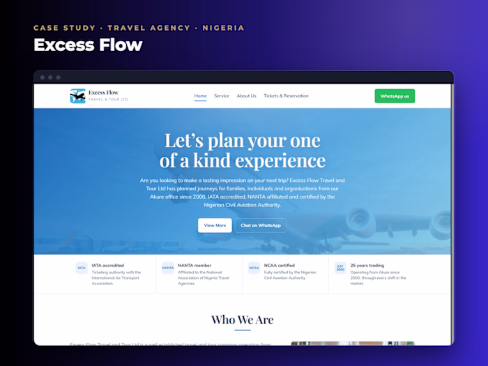 Excess Flow: a lost travel website recovered