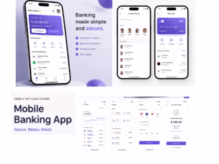 Mobile Banking App UI/UX Design
Concept