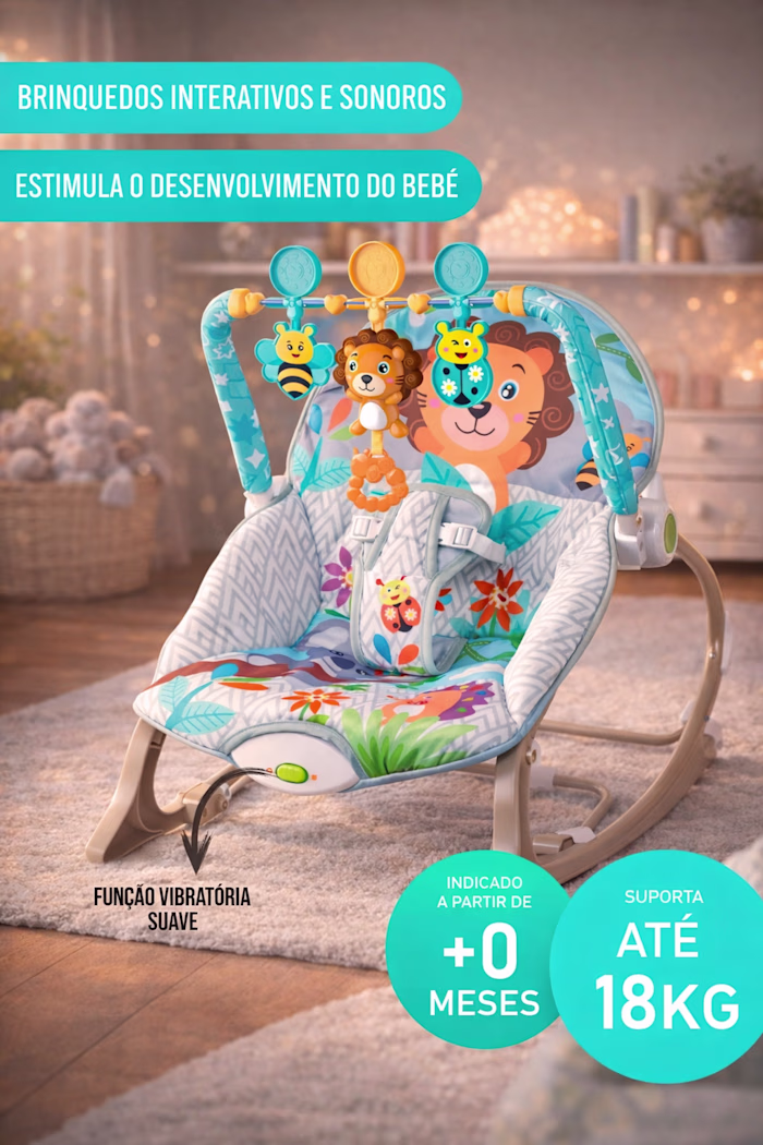 Baby Bouncer Product Campaign — Lifestyle & E-commerce Visuals