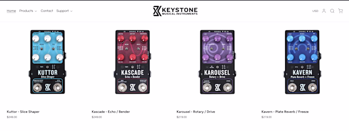 7 Shipped Guitar Pedals —