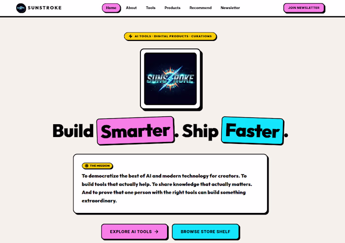 Just launch the new site
