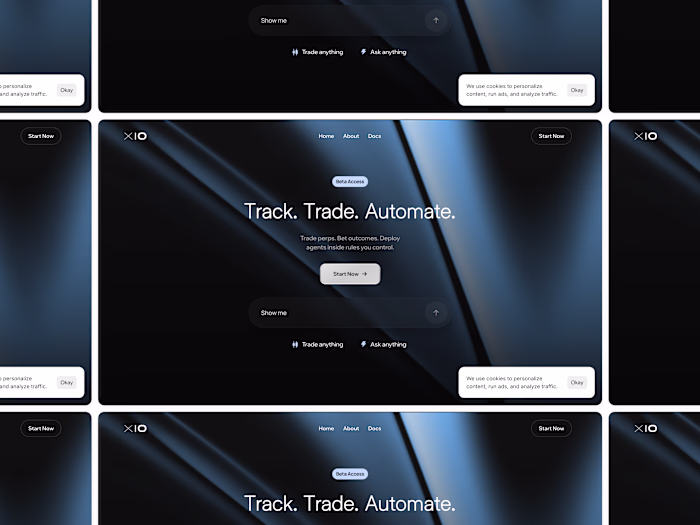 Xio webflow website development