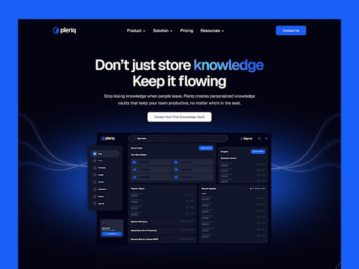 Pleriq AI - Knowledge Platform Launch Strategy