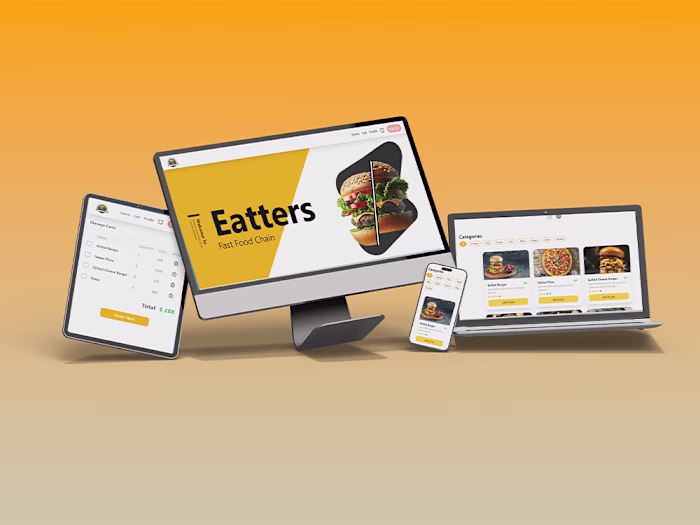 Eatter - Food Ordering Web App