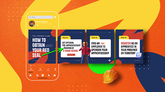 Video Marketing and Carousel Design on LinkedIn