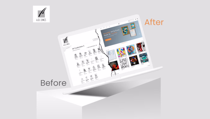 A.D. Lines - Redesigning An Out-Dated Website — John Atteh