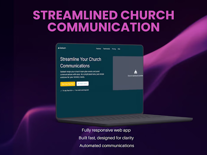 Sabbath AI | Voice-Driven Event Communication Platform