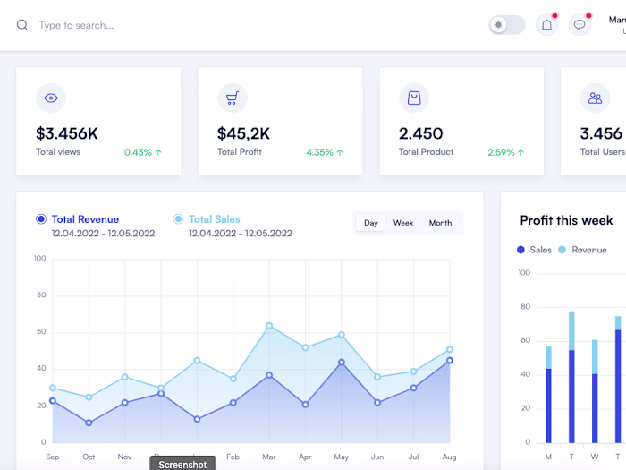 Admin Dashboard