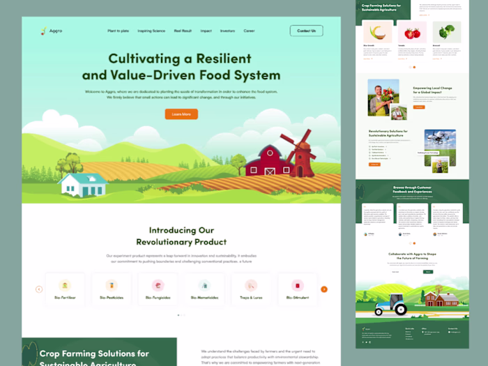 Aggro - Agriculture Technology Website