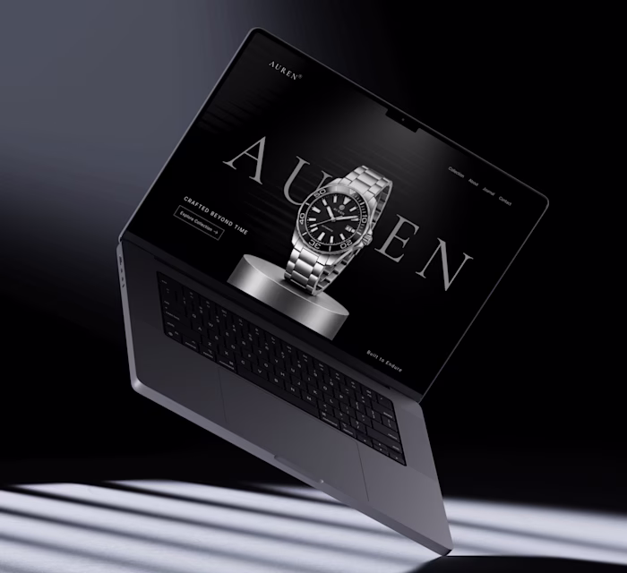 Auren - Luxury Hero Design (Spec Project)