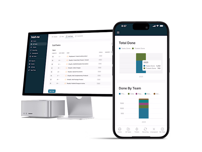 Project Management Glide App Suite