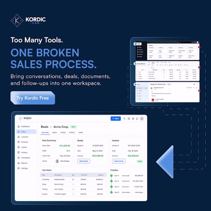 Too many tools, broken workflows,
