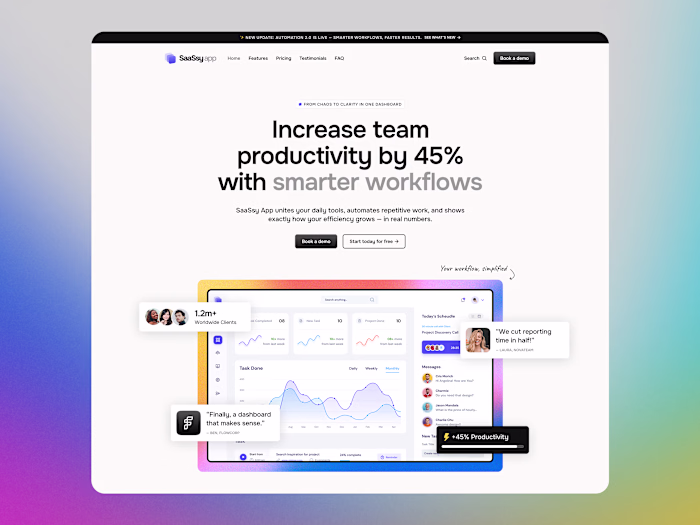 SaaSsy App: All-in-One Productivity Platform 