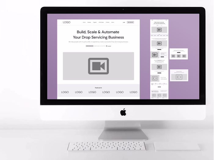 Wireframe approved, time for some design magic ✨