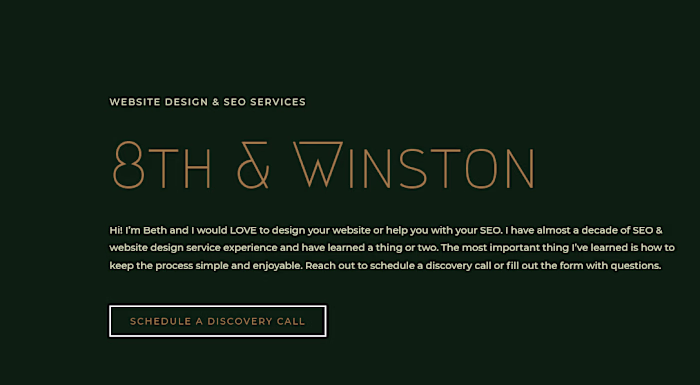 SEO & Website Design | Digital Marketing | 8th & Winston