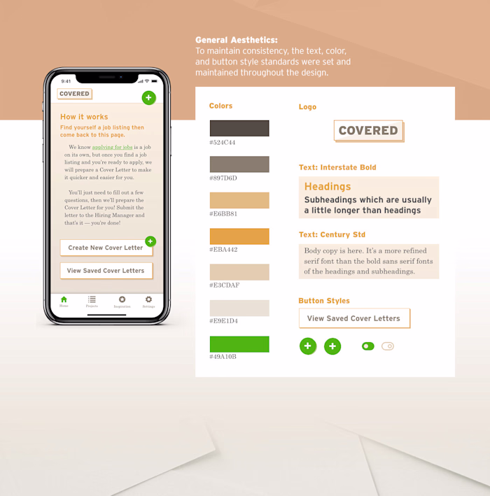Covered App :: Behance