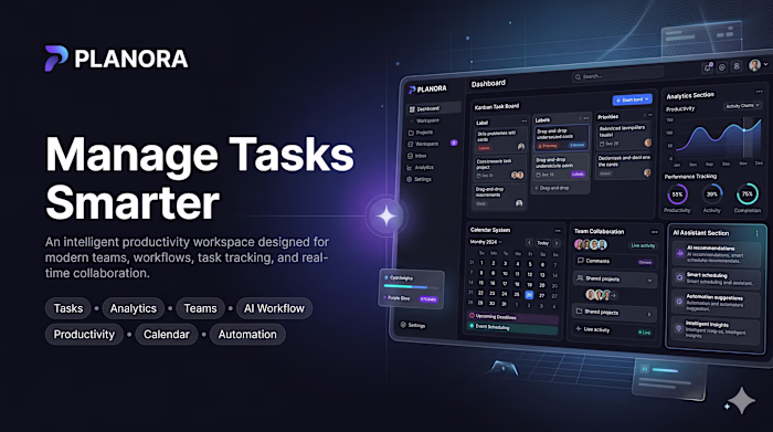 Planora - Task Management System
PLANORA