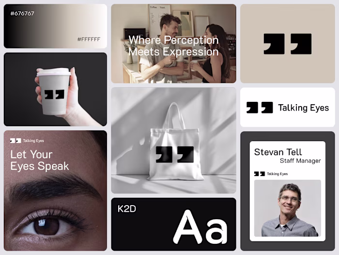 Talking Eyes - Brand Identity