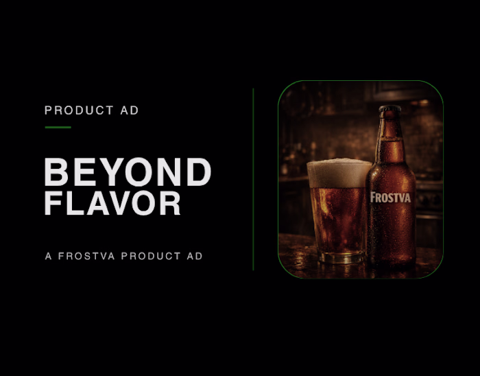 Frostva | Cinematic Beer Advertisement
