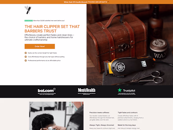 Figma to instant Landing Page