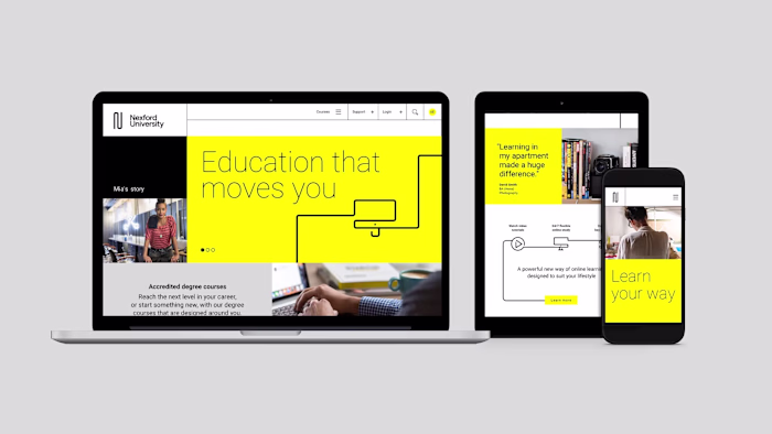 Nexford University UX Improvements