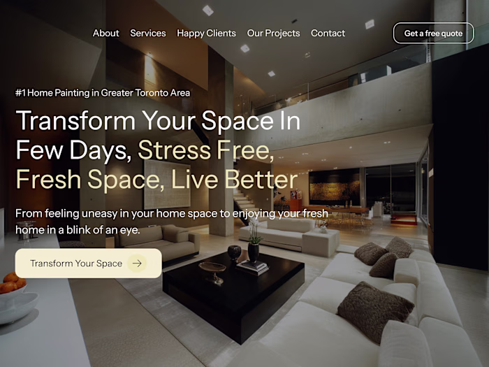 A&A Renovations: Transformed website from old to new in 3 days.