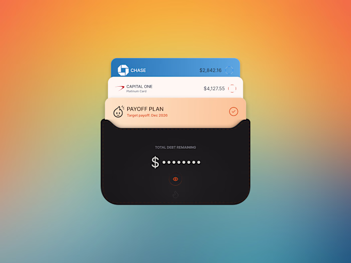 Final wallet design for Ember,