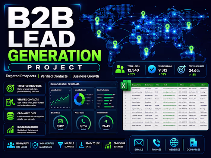 B2B Lead Generation & Prospect