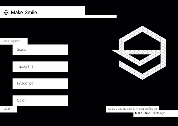Graphic identity for Make Smile