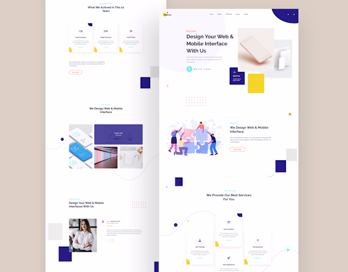 Web & Mobile Interface Design Agency