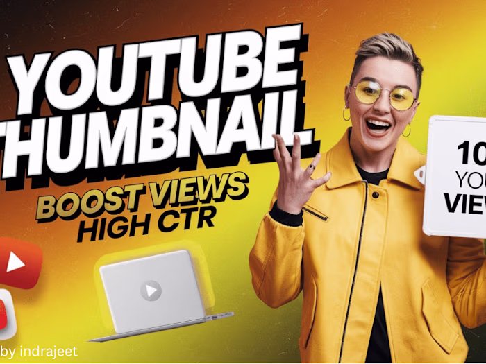 Professional YouTube Thumbnails for Boosting CTR