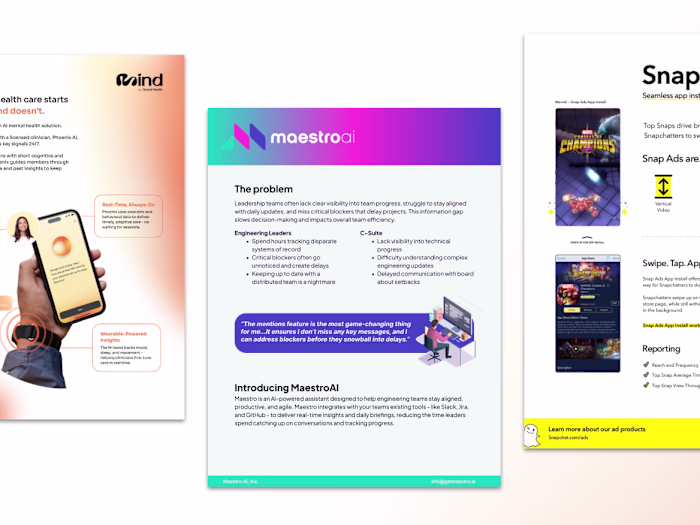 Marketing Collateral Design 