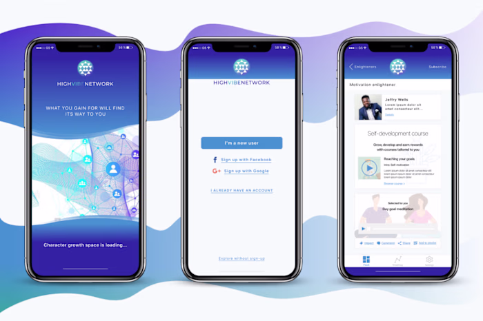 Networking application for iOS