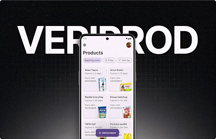 Veriprod - Effortless expiry tracking app