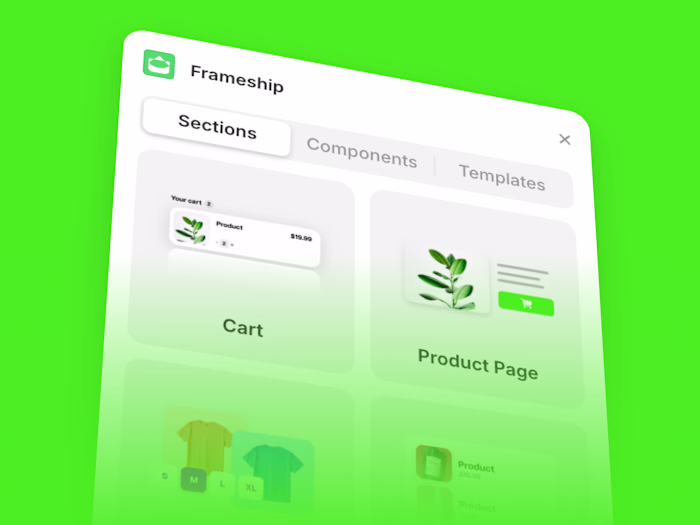 Frameship | Build Shopify stores in Framer