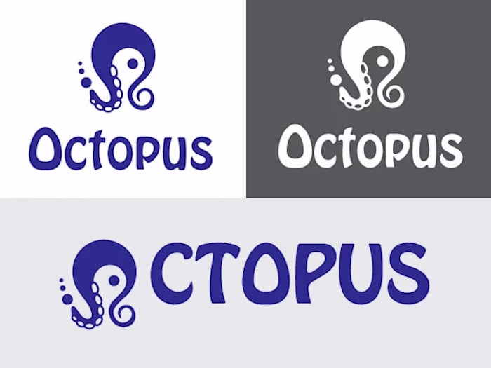 Designing a clean, modern logo for a creative brand named Oc...