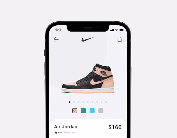 Nike Sneaker Discovery to Checkout – Design Exploration