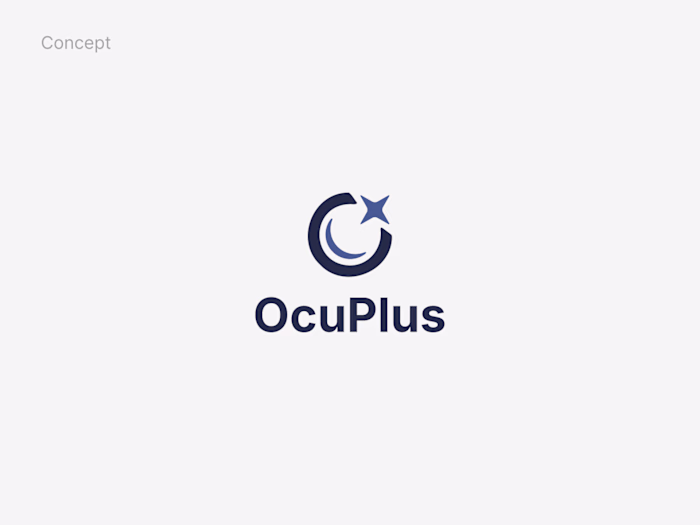 Brand for Ocuplus - an ophthalmologist app