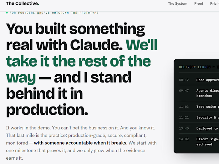 The Collective helps founders turn