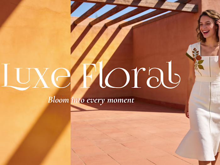 Luxe Floral - Brand Identity for a Contemporary Lifestyle Label