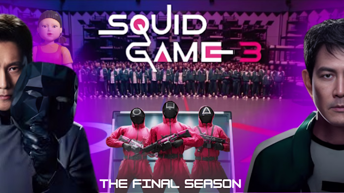Squid Game YouTube Thumbnail Design