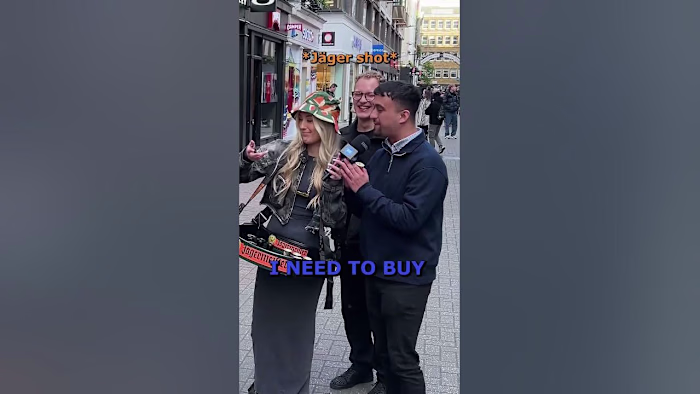 TikTok Street Interview Video Edit: Jagermeister x The Brit Spot